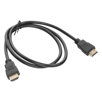 TT-HDMI-1M - Cable HDMI / 1 m (3.28 ft) / High Speed / 4K / ARC / 3D / Blindado / Chapado en Oro