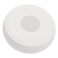 HS1WLTY - Sensor de Inundación Inalámbrico / Zigbee 2.4 GHz / Batería hasta 24 Meses / Diseño Separado Cuerpo-Sensor / Alerta de Batería Baja