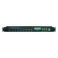 ICT180SE12IRC - Panel de Energía IP Administrable / 12 Salidas Controlables / 180 A / 12-30 Vcc / Watchdog por Ping IP / Rack 1U 19"