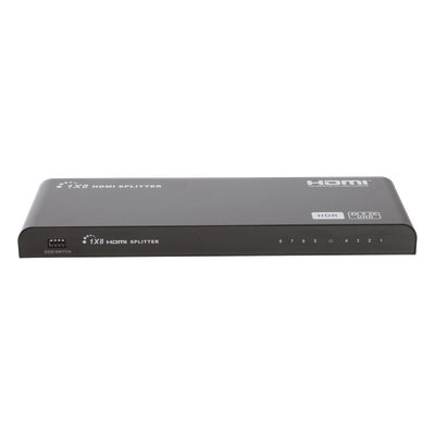 TT318HDR-V2.0 - Splitter HDMI / 1 Entrada 8 Salidas Simultáneas / 4K×2K @ 60 Hz / HDR10 / Dolby Vision / 18 Gbps / 10 m (32.8 ft) / HDMI 2.0 / HDCP 2.2
