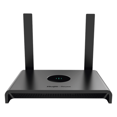 RG-EW300N - Ruijie Networks RG-EW300N router inalámbrico Banda única (2,4 GHz) Negro, Wi-Fi 4 (802.11n), Ethernet, Router de mesa