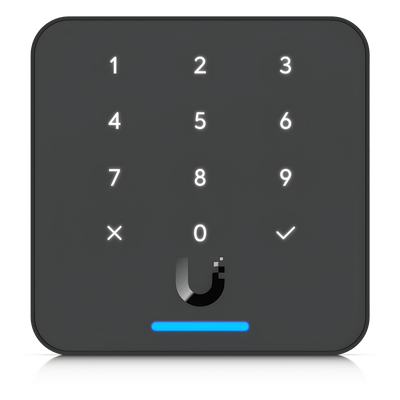UA-G3-FLEX-B - Lector de Acceso IP / Teclado Capacitivo 12 Botones / NFC 13.56 MHz / BLE 4.1 / PoE / IP55