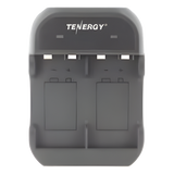 TN141/B - Cargador de Baterías / 2 Bahías / Ni-MH 9V / Indicadores LED / Protección de Polaridad / Cable USB Incluido