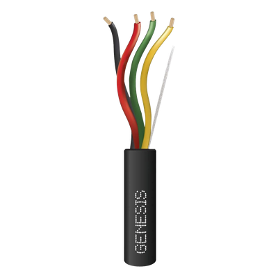 4157-5008 - Carrete de Cable / 152 m (500 pies) / 4 x 18 AWG / Direct Burial FPL / Intemperie / Detección de Incendio y Evacuación