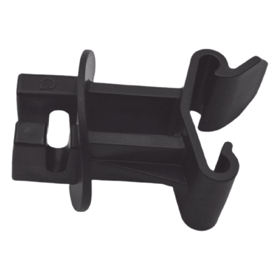 SFCLIPT - Aislador para Cerca Electrificada / Poste Tipo T / 50 mm de Altura / Apertura 1" / Protección UV e Intemperismo / Resinas Vírgenes