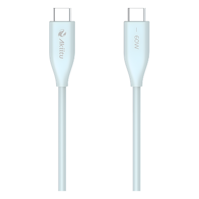 AK-PAC6S-B-1M - Cable de Carga USB-C a C / 1 m (3.28 ft) / Tecnología GaN 240W / Transferencia 480 Mbps / Silicona No Tóxica / Aluminio Anodizado