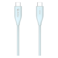 AK-PAC6S-B-1M - Cable de Carga USB-C a C / 1 m (3.28 ft) / Tecnología GaN 240W / Transferencia 480 Mbps / Silicona No Tóxica / Aluminio Anodizado