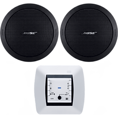 121010H/FS2C - Kit de Audio Residencial | Mando Bluetooth EGI 121010H + Par de Bocinas de Techo BOSE FS2C | 2+2W RMS | 16Ω