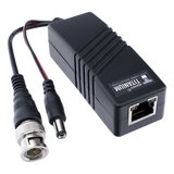 TT4816PVTURBOTX - (TRANSCEPTOR) TRANSMISOR ACTIVO para Kits KITTT4PVTURBOX, KITTT8PVTURBOX, KITTT16PVTURBOX y KIT-TT16PVTURBOX-RX / Regula el voltaje de 36 Vcc a 12Vcc / HD-TVI/CVI/AHD/CVBS / Se instala del lado de la cámara.