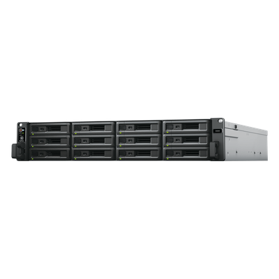 SA6400 - Servidor NAS / 12 Bahías / Escalable a 108 Bahías / AMD EPYC 12 Núcleos / 32 GB DDR4 ECC / 10GbE RJ-45 / 6.4 GB/s Lectura