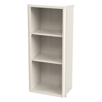 EI-PCB-40-106-30 - Gabinete Abierto / 3 Niveles / Sin Puerta / Acero Galvanizado / 400 x 1060 x 300 mm (15.7 x 41.7 x 11.8 in)