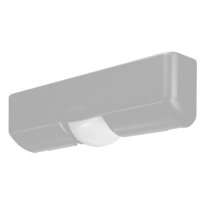 OP-08CW - Sensor PIR para Puertas Automáticas / 10 Zonas de Detección / Montaje Empotrado en Techo o Travesaño / 12-24V CA/CC / Relé en FO