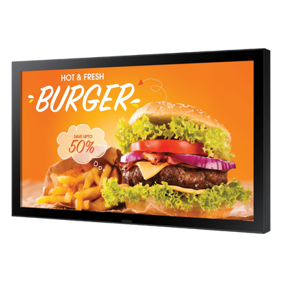 OH24B - Pantalla LED Exterior 24" / Full HD 1080p / IP66 / 1500 nits / HDMI / LAN / VESA 1200x400 / Operación -30°C a 50°C / 4.13 x 2.40 ft