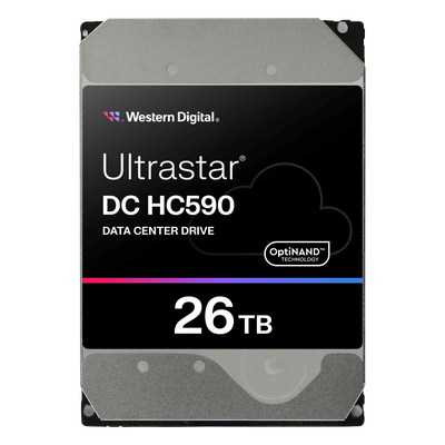 WUH722626ALE6L4 - Disco Duro Enterprise Data Center / 11-Discos Plataforma / Hasta 26TB CMR / HelioSeal / 7200 RPM / SATA 6Gb/s SAS 12Gb/s / OptiNAND / ArmorCache / 2.5M Horas MTBF