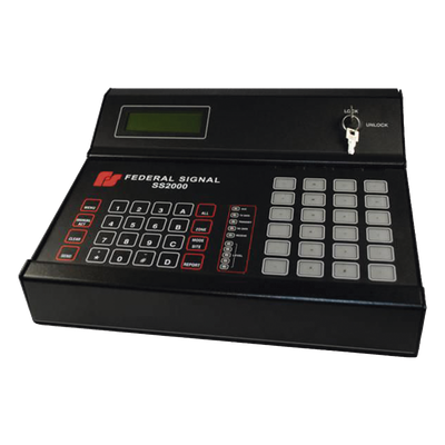 SS2000+ - Punto de Activación de Hardware Local / 24 Teclas de Acceso Rápido / Modbus TCP / Ethernet LAN / Cifrado SSL-AES / 3 Salidas de Relé / Radio EAS-DTMF-AFSK