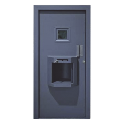 PROCOMBN3B - Puerta Combinada Balística / Nivel III / 0.90x2.10 m (2.95x6.89 ft) / 300 kg / Ventana 28x28 cm