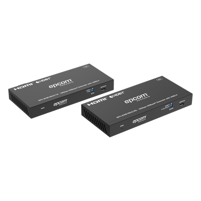 EPC-EHB150U2 - Epcom EPC-EHB150U2 extensor audio/video Transmisor y receptor de señales AV Negro