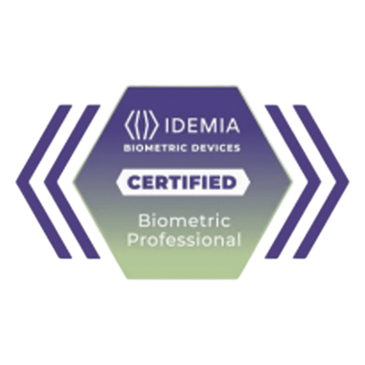 287889709 - Certificado Idemia Profesional Biométrico , membresía de 2 años con acceso al módulo de ventas 24/7 a la plataforma de aprendizaje de dispositivos biométricos de IDEMIA.