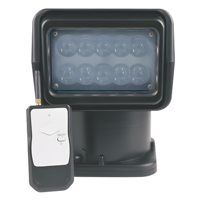 XSL130L - Faro de Búsqueda LED / 30W / 8000 Lux a 5 m (16.4 ft) / IP65 / Control Remoto / DC 12V/24V / Rotación 360°