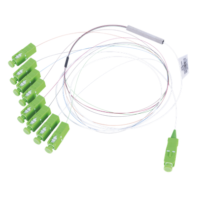 FPONCS1X8 - Divisor Óptico PLC / 1x8 / SC/APC / 1260-1650 nm / -40°C a 85°C