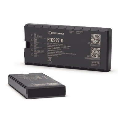 FTC927 - Rastreador GPS Vehicular / Precisión GNSS < 1.8 m / 41 Satélites / Dead Reckoning / 4G LTE Cat 1 / Bluetooth 5.4 LE / Batería de Respaldo 170 mAh