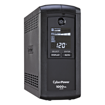 CP1000AVRLCD - CyberPower CP1000AVRLCD UPS 1 kVA 600 W 60 Hz 1080 J