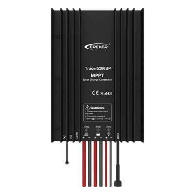 TRACER5206BP - Controlador Solar MPPT / 20A / 12V/24V / Voc 100V / RS-485 / IP68 / LiFePO4