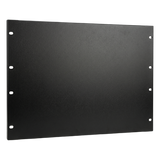 P19RPP3UB - Tapa Ciega para Rack / 3 UR / Acero 2.66 mm / 19" EIA / Negro Jet / 5.22 x 19.00 x 0.11 in (13.26 x 48.26 x 0.28 cm)