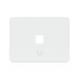 UACC-WP-KEYSTONE-H-1P - Placa Keystone Horizontal / 1 Puerto / Superficie Pintable / Policarbonato y Acero SGCC / 4.4 x 3.2 x 0.12 in / Paquete 4 Piezas
