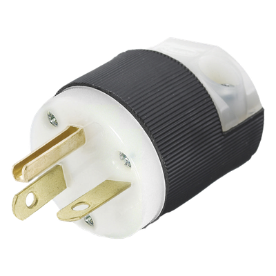 HUB-HBL5466C - Clavija de Entrada Recta / 20 A / 250 V CA / 2 Polos 3 Hilos / NEMA 6-20P / Grado Comercial-Industrial