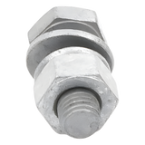 TORN-1/2X11/2 - Tornillo estructural / Grado A325 / 1/2 x 1-1/2 pulg / Cabeza hexagonal / Tuerca plana / Galvanizado