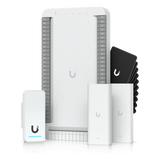 UA-SK-ELEVATOR - Kit de Control de Acceso para Elevador / Hasta 18 Pisos / PoE++ / 4 Puertos Gigabit / Hub + Lector G2 + 2 Extensores PoE / 10 Tarjetas de Acceso / Interior y Exterior
