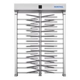 XT-100 - Torniquete de Cuerpo Completo / 4 Ejes de Seguridad / Acero Inoxidable 304 / Interior/Exterior / 25 Personas/min / Bidireccional / 110 VCA