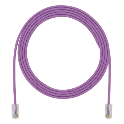 UTP28X22VL - Cable de Parcheo UTP / Cat6A / 24 AWG / CM / 6.71 m (22 ft) / Violeta