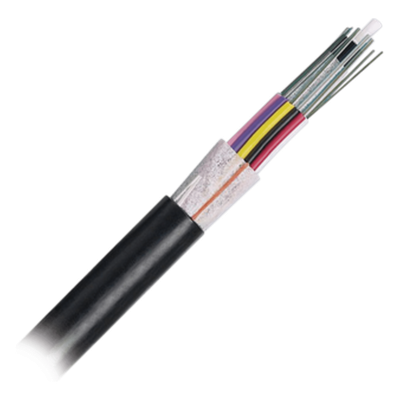 FLTNX12 - Cable de Fibra Óptica / 12 Hilos / Planta Externa / Multimodo OM3 50/125 / Dieléctrico / MDPE