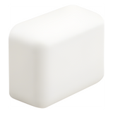 ECF5IW-E - Tapa Final, para uso con canaleta LD5, material ABS, Color Blanco Mate