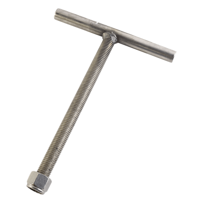 SAB-45 - Ancla Tipo T / Varilla Roscada 20 x 27 cm / Acero Galvanizado Electrolítico / 1 kg / Exterior