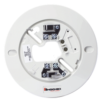 NS6-100 - Base para Detector Convencional / 6" / 2 y 4 Hilos / 24 Vcd / Contactos Relé Forma C / Resistencia Limitadora Integrada