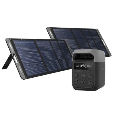 Ugreen Kit de Energía Portátil / Batería LiFePO4 1024 Wh / Salida AC 1800W KITEFD315114