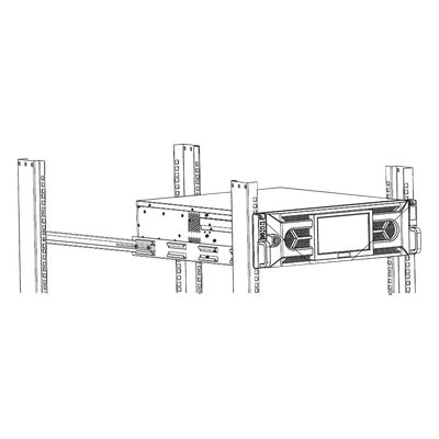 DS-ADAPTER-RACK - Soporte en Rack / 19 pulgadas / 4 postes / NVR de alta capacidad
