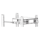 DS-ADAPTER-RACK - Soporte en Rack / 19 pulgadas / 4 postes / NVR de alta capacidad