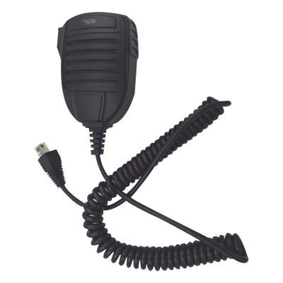 TXY221 - Micrófono para Radio Móvil / Conector 8 Pines / IP54 / Cable PU con Kevlar / 40 kg Resistencia / PTT con Guantes