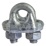 NUDO-18-FJG - Nudo de Perro para Cable / Acero Forjado Galvanizado en Caliente / 1/8" / Torque 6 N.m / Amarre 3 Piezas / Suspensión de Alta Carga