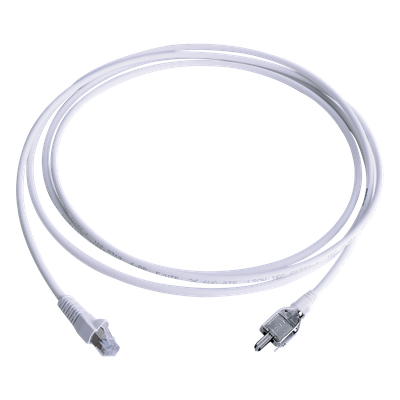 T2E2-02M-B02L - Patch Cord / Cat5e / 2 Pares / Conector Modular / LS0H / 2 m (6.56 ft) / Blanco