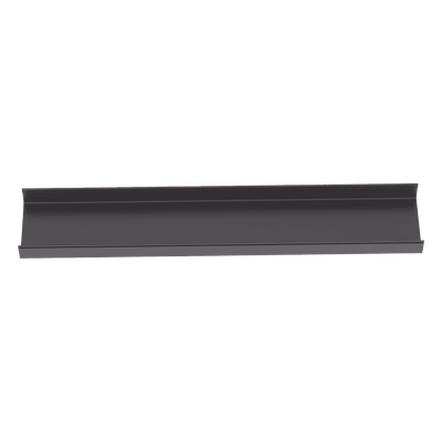 FR12X4BL6 - Canaleta de enrutamiento / 12x4 pulgadas / PVC rígido 94V-0 / 1.8 m (5.9 ft) / Negro