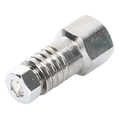 87-120016-001 - Boquilla de descarga ADP / paquete de 10 / rosca 3/8 in NPT hembra / cuerpo latón niquelado-cromado / sistema WHDR
