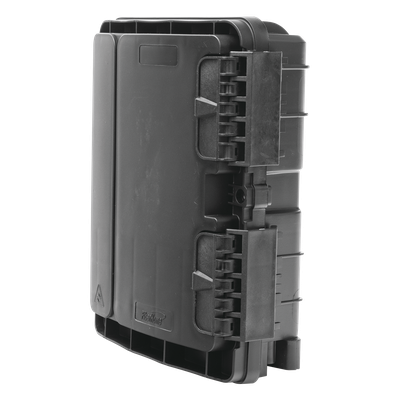 FDP-420A - Cierre de Empalme para Fibra Óptica / 20 Fusiones / IP65 / 8 Acopladores SC/APC / Splitter 1x8 / Exterior / Poste