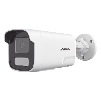 DS-2CD1T43G2-LIUF/SL - Cámara Bala IP / 4 Megapixel / Smart Hybrid Light 50 m (164 ft) / Detección Humana y Vehicular / Audio Bidireccional 95 dB / IP67 / PoE / WDR 120 dB
