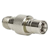970-019 - Adaptador en Línea / Conector SMA Hembra a SMB / Cuerpo Bronce Niquelado / Aislante Teflón