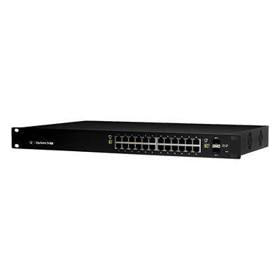 ES-24-250W - Ubiquiti ES-24-250W switch Gestionado L2/L3 Gigabit Ethernet (10/100/1000) Energía sobre Ethernet (PoE) 1U Negro